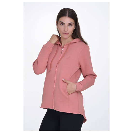 Target Γυναικεία ζακέτα Long Round Hem Jacket Fleece Target Γυναικεία ζακέτα Long Round Hem Jacket Fleece